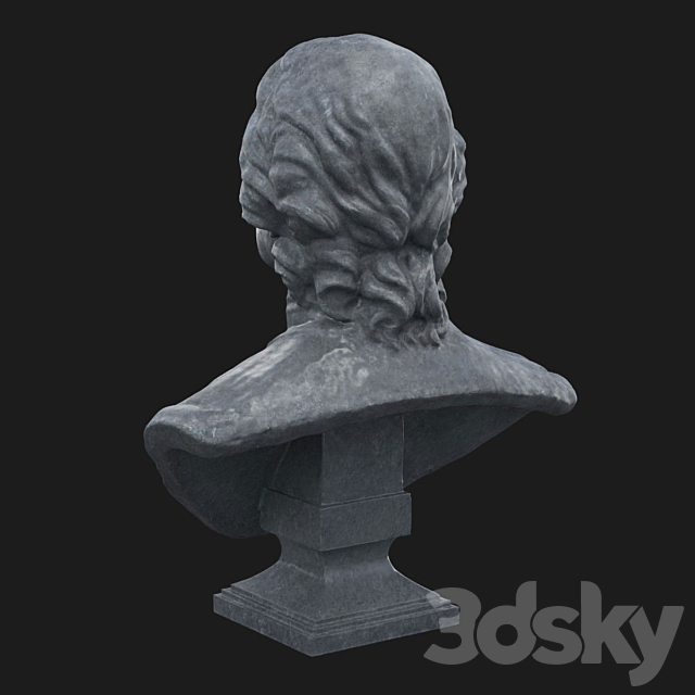 Bust of Peter the Great 3dsky