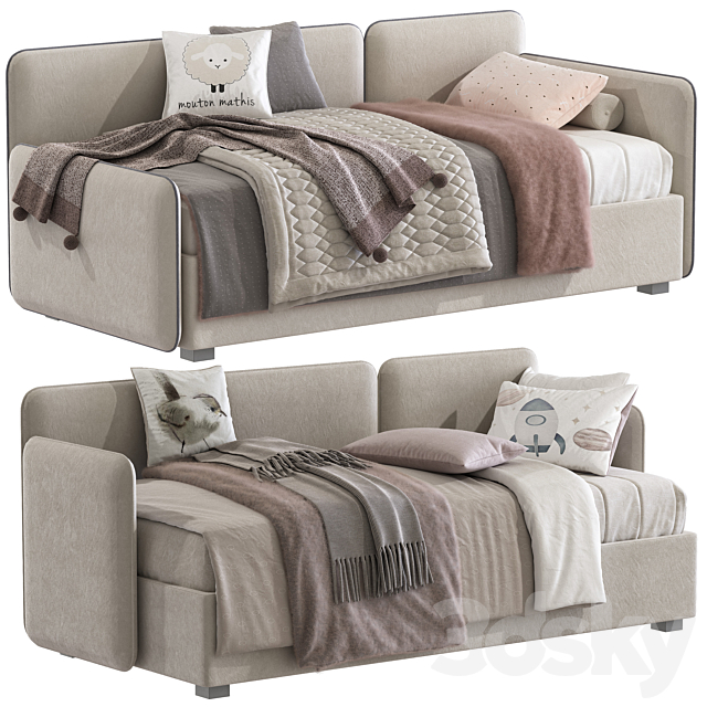 Sofa bed LEVEL 315 3DSMax File - thumbnail 1