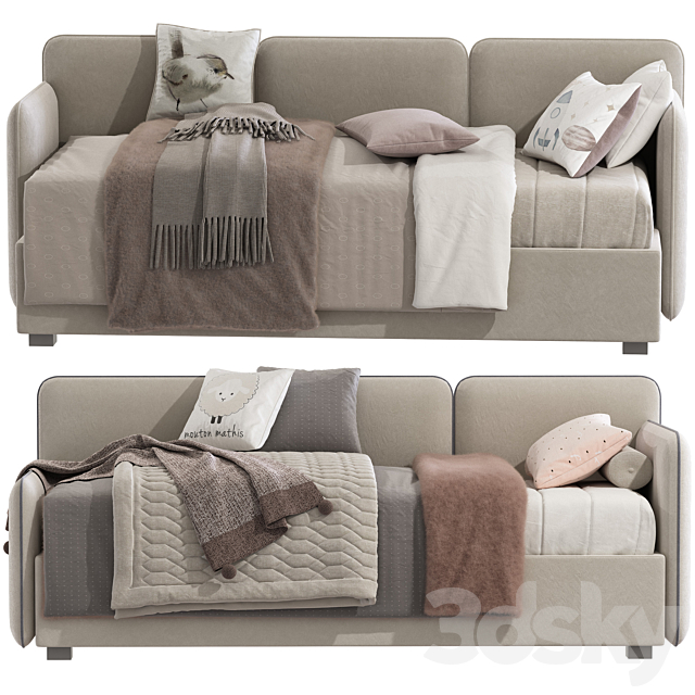 Sofa bed LEVEL 315 3DSMax File - thumbnail 2