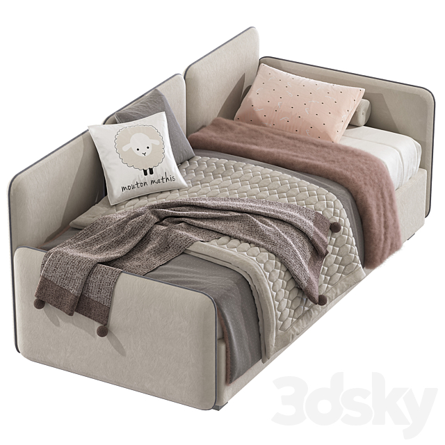 Sofa bed LEVEL 315 3DSMax File - thumbnail 3