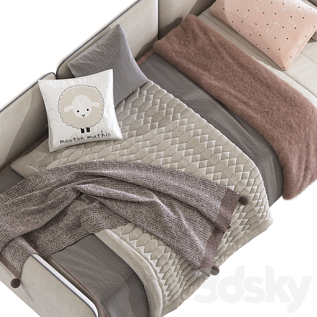 Sofa bed LEVEL 315 3DSMax File - thumbnail 5