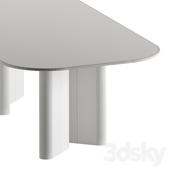 ONNO Rectangular Table by Marelli 3DSMax File - thumbnail 4
