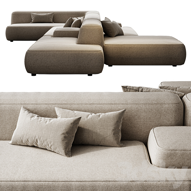 Modular sofa Lema Cloud 3dsky