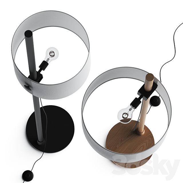 Milan Iluminacion Linood Floor Lamp 3d