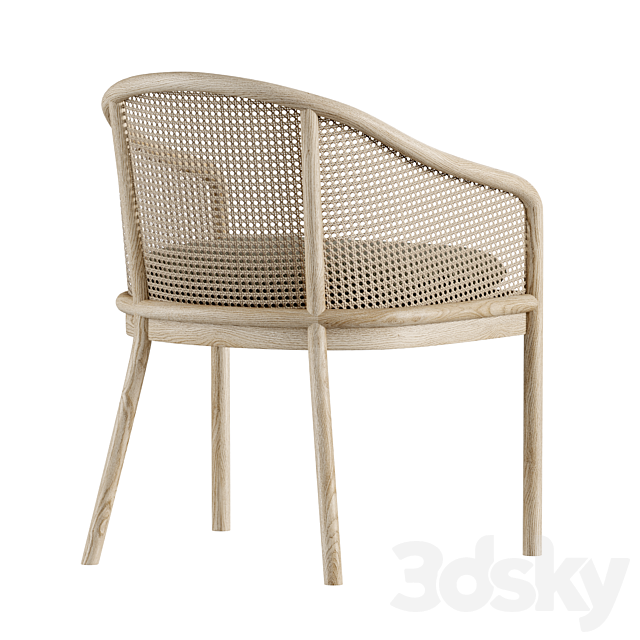 Landmark Chair 3DS Max Model - thumbnail 2