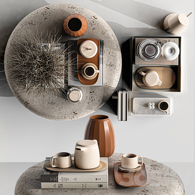 Decorative set-045 3dsky