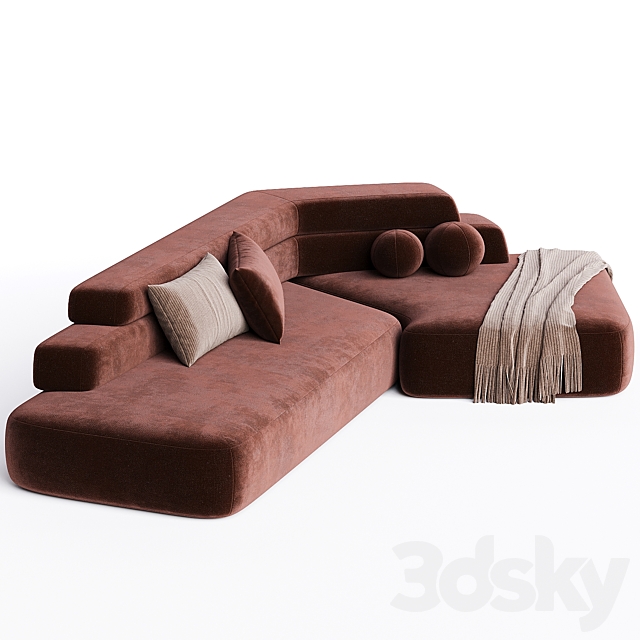 RIFT Sofa By Moroso 3DSMax File - thumbnail 2