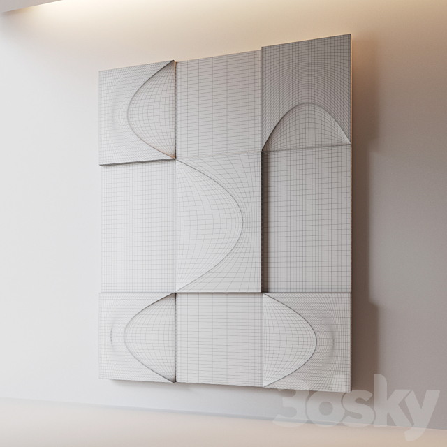 Abstract composition. Relief. Plateau. 15 3DSMax File - thumbnail 4
