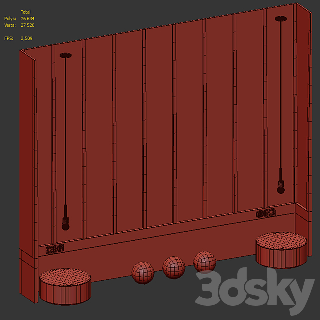 Headboard Kew 3d Download