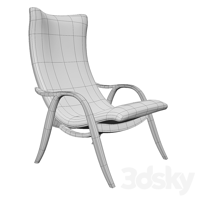 FH429 Signature Chair 3DSMax File - thumbnail 4
