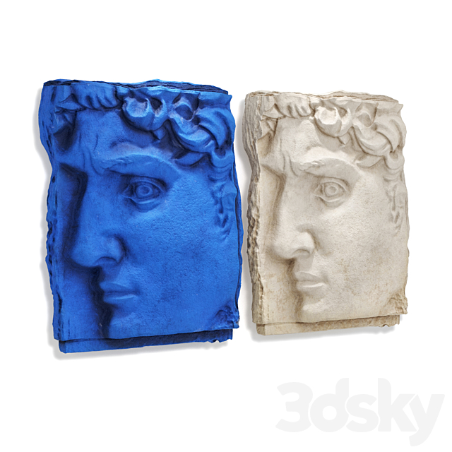 David Michelangelo relief 3d