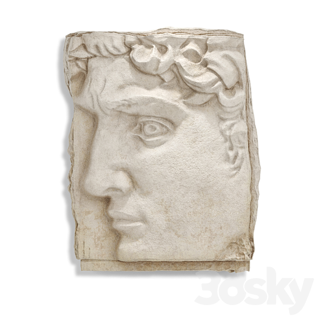 David Michelangelo relief 3dsky
