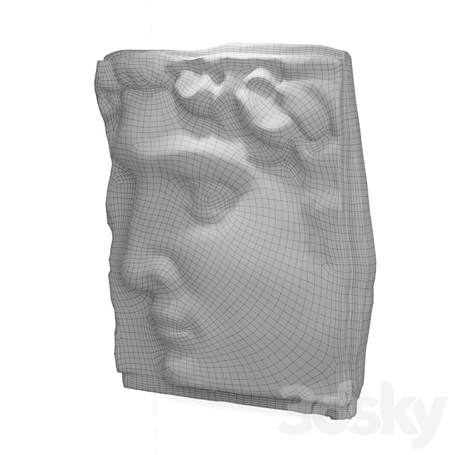 David Michelangelo relief 3dmodel