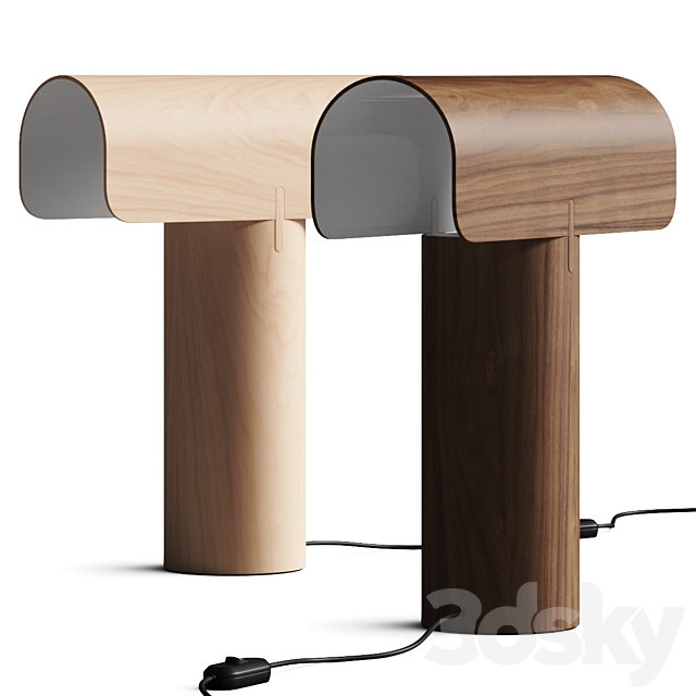 Secto Teelo 8020 Table Lamp 3d