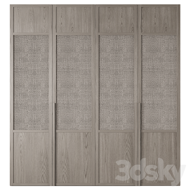 Wardrobe №15 3DS Max Model - thumbnail 2