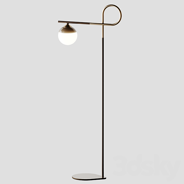 NODE Floor Lamp from CorteZari 3d