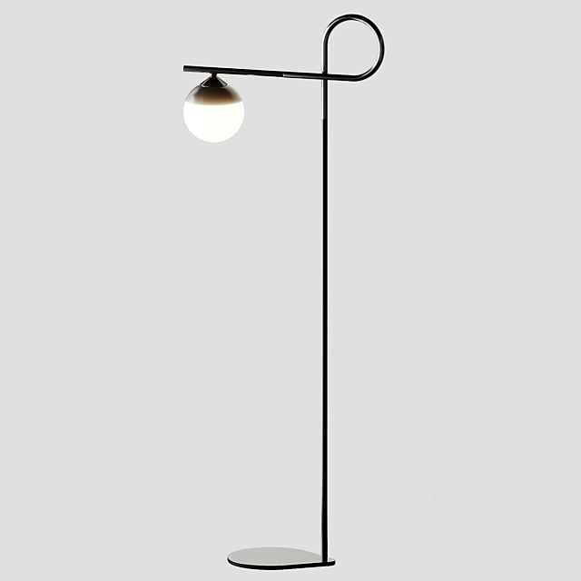 NODE Floor Lamp from CorteZari 3dsky