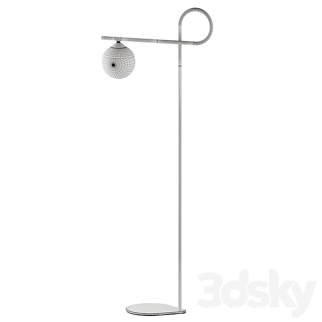 NODE Floor Lamp from CorteZari 3dskyfree