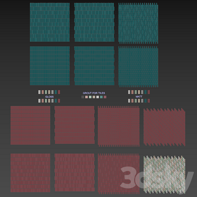 WOW GRACE 2 type 7 colors 3DS Max Model - thumbnail 7