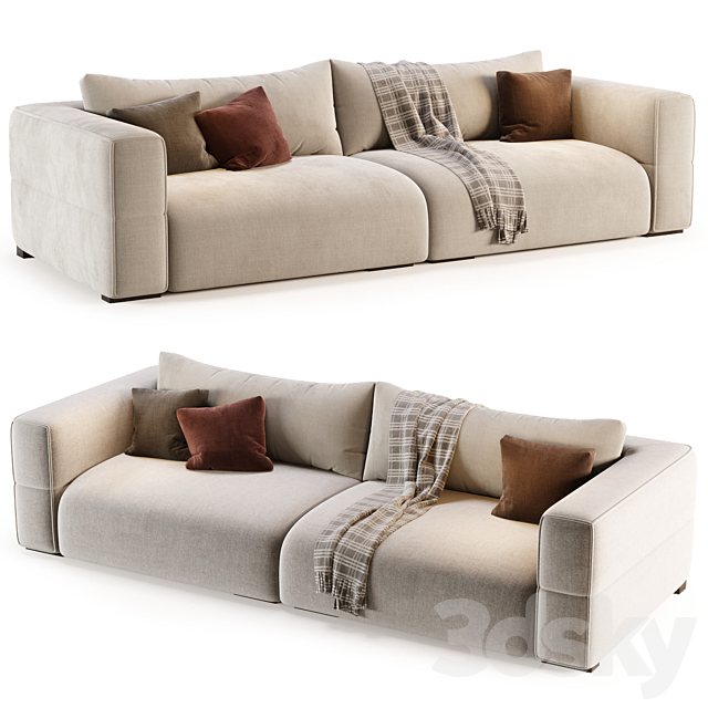 Astor Sofa by Noho Home 3DSMax File - thumbnail 2