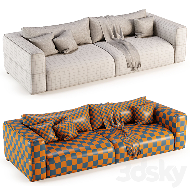 Astor Sofa by Noho Home 3DSMax File - thumbnail 3