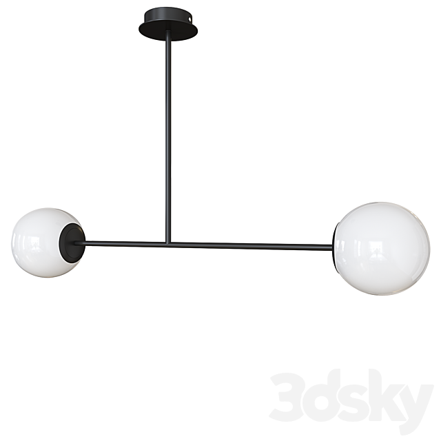 Pendant lamp Atea LA REDOUTE INTERIEURS 3DS Max Model - thumbnail 3