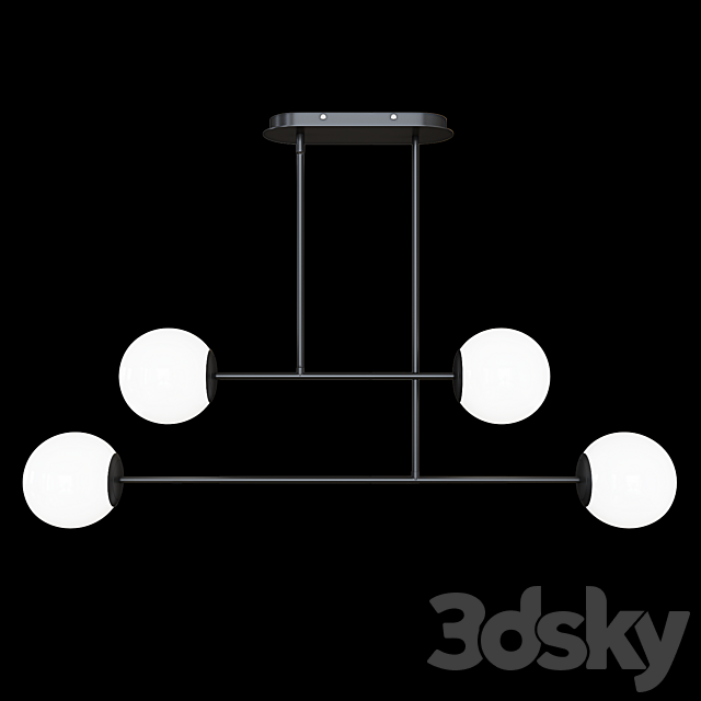 Pendant lamp Atea LA REDOUTE INTERIEURS 3DS Max Model - thumbnail 4