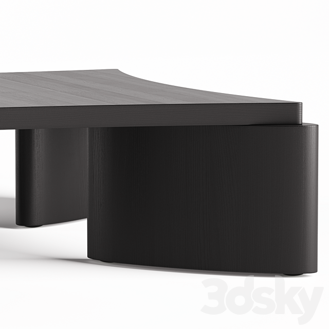 Lu Coffee Table – Lulu and Georgia 3DS Max Model - thumbnail 4