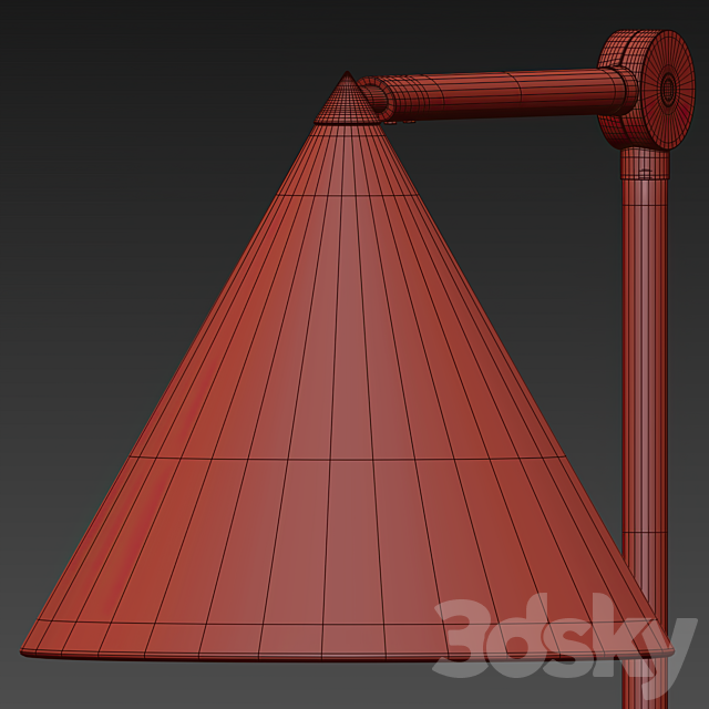 Swivel wall lamp Moke AM.PM 3DS Max Model - thumbnail 5