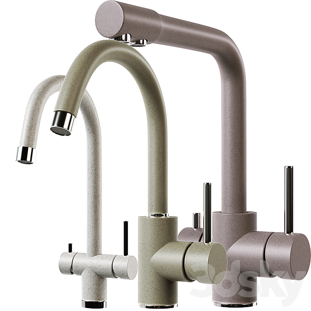 Mixer set 3DS Max Model - thumbnail 2