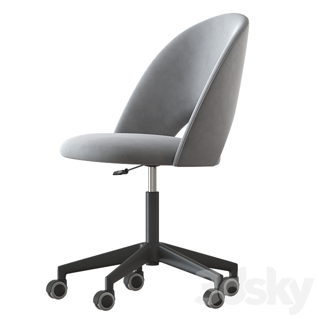 Computer chair Leo from Bradexhome 3DS Max Model - thumbnail 2