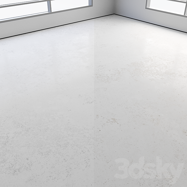 Self-leveling concrete floor No. 20 3DS Max Model - thumbnail 2