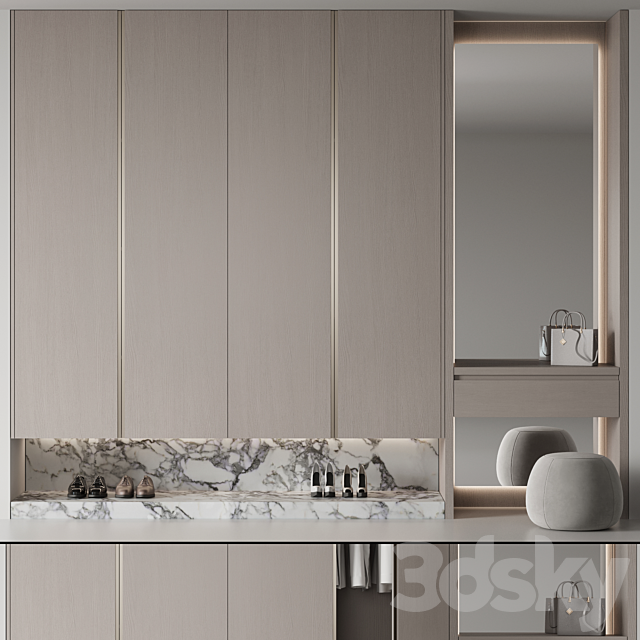 Hallway No. 7 3DS Max Model - thumbnail 2