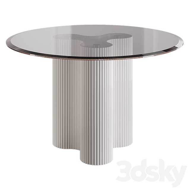 OM Series of dining tables ALGORITMO-2212 Algoritmo Home 3DS Max Model - thumbnail 4