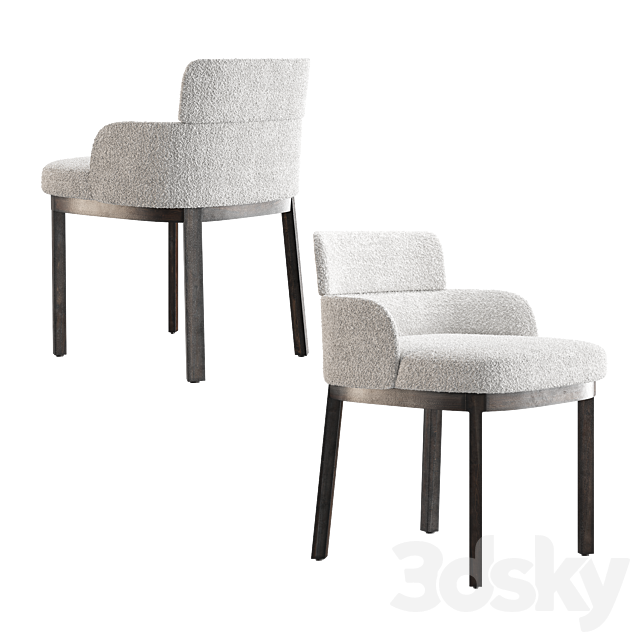 Chair Fulton dantonehome 3DS Max Model - thumbnail 2