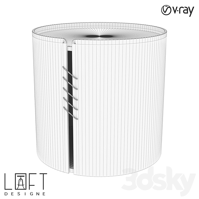 Coffee table LoftDesigne 60854 model 3DS Max Model - thumbnail 2