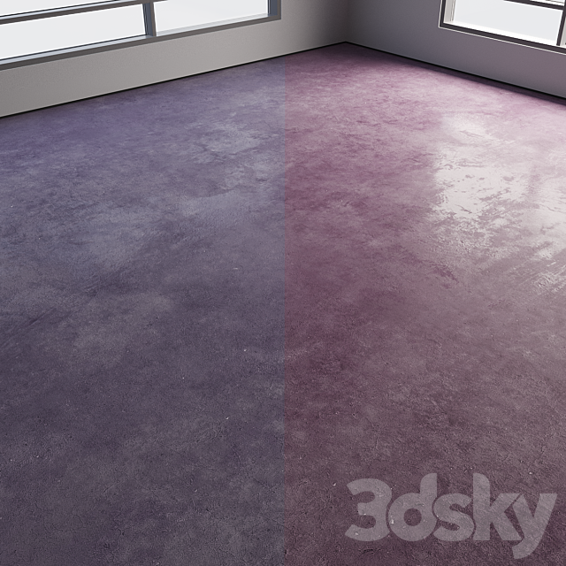 Self-leveling concrete floor No. 32 3DS Max Model - thumbnail 5