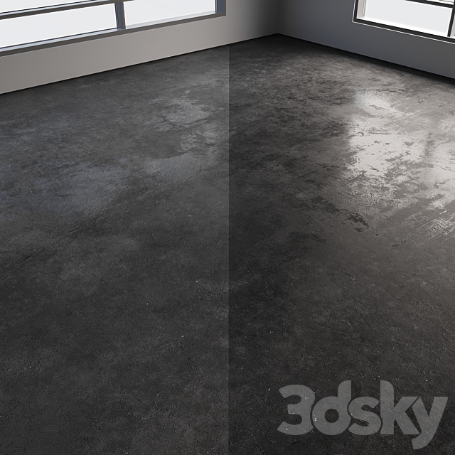 Self-leveling concrete floor No. 32 3DS Max Model - thumbnail 6