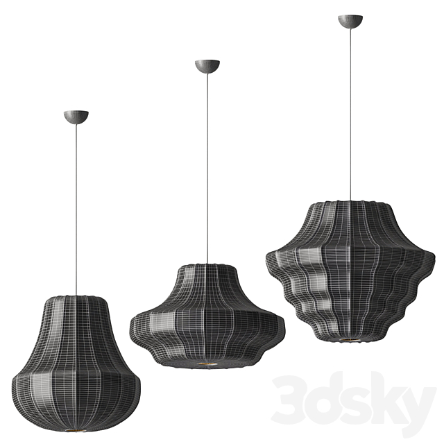 Phantom Pendant Lamp 3DS Max Model - thumbnail 3