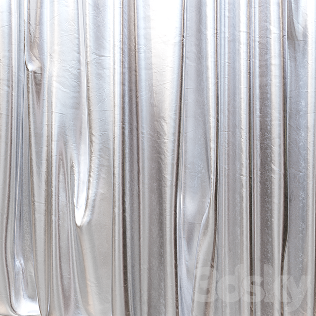foil curtains 3DS Max Model - thumbnail 5
