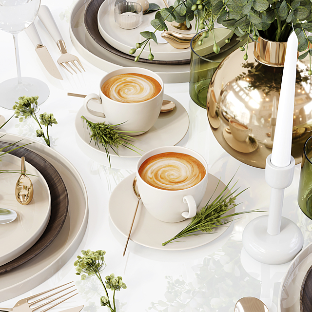 Table Setting 12 3DSMax File - thumbnail 5