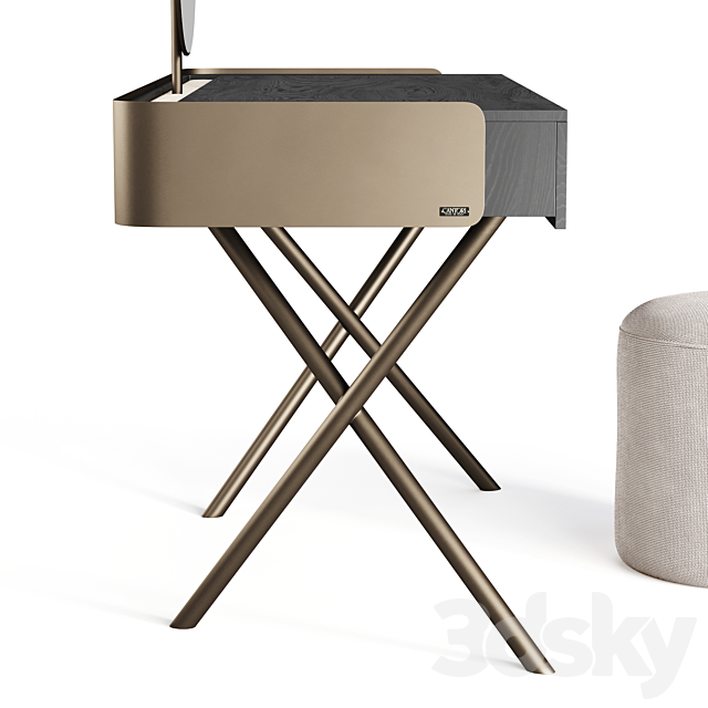 Dressing table Cantori Luis 3DS Max Model - thumbnail 2
