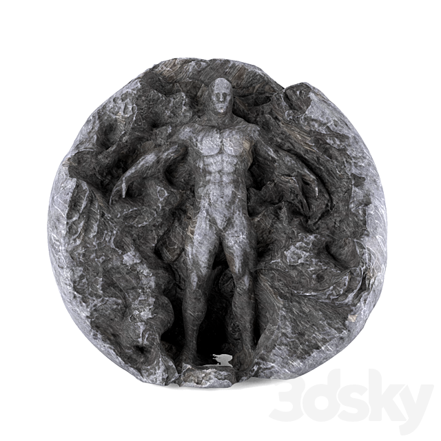Stone 3DS Max Model - thumbnail 3