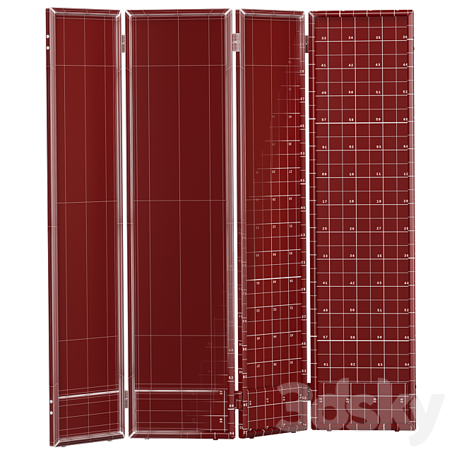 Poltrona Frau DUO screen 3DS Max Model - thumbnail 5