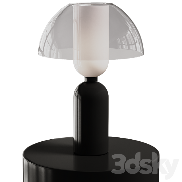 Table lamp Memory MOD177TL-01B & MOD177TL-01W 3DS Max Model - thumbnail 2
