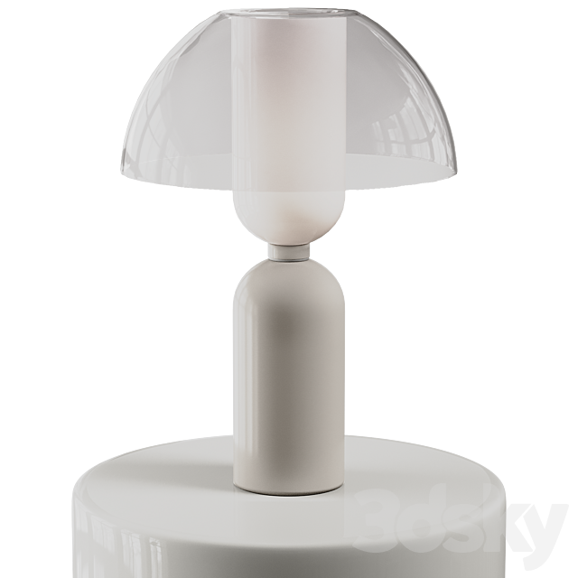 Table lamp Memory MOD177TL-01B & MOD177TL-01W 3DS Max Model - thumbnail 3