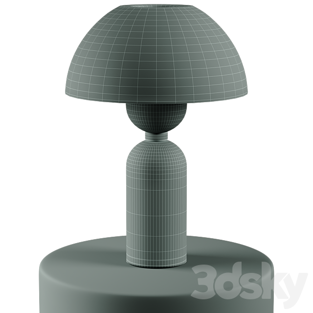 Table lamp Memory MOD177TL-01B & MOD177TL-01W 3DS Max Model - thumbnail 5