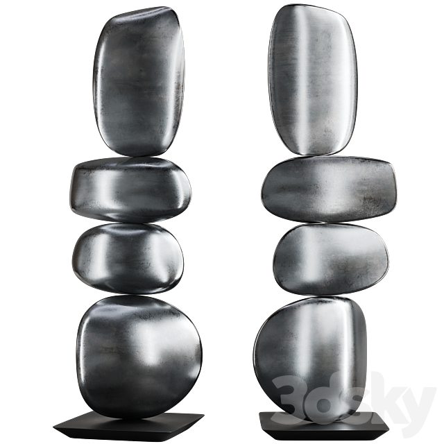Sculpture Joel Escalona 01 3DS Max Model - thumbnail 4