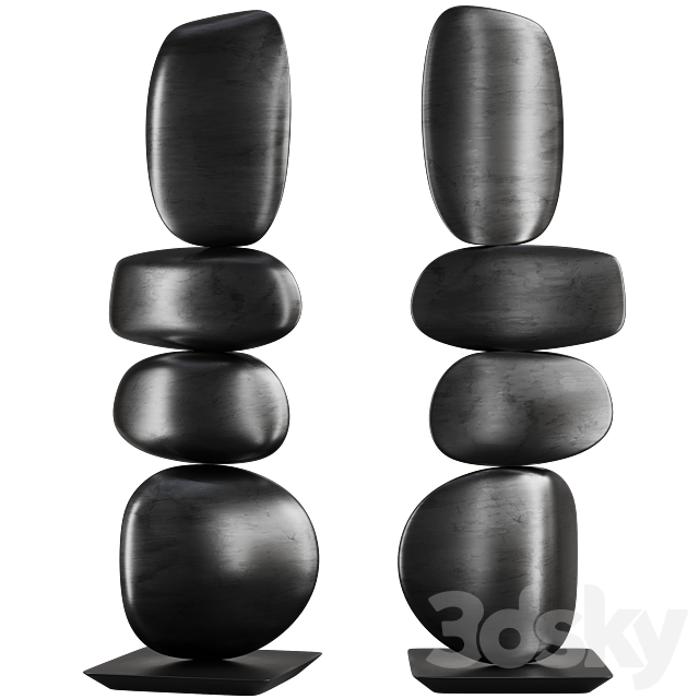Sculpture Joel Escalona 01 3DS Max Model - thumbnail 6