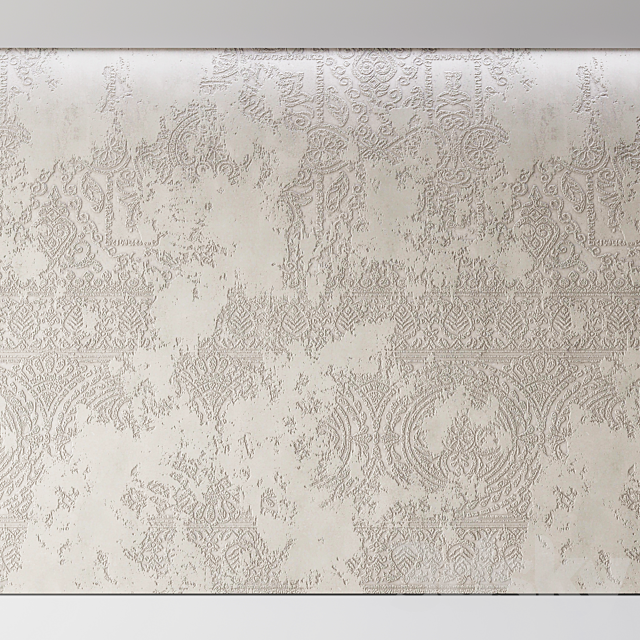Concrete pattern wall 3DS Max Model - thumbnail 2